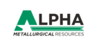 Alpha Metallurgical Resources. Company Logo as Item And Thumbs