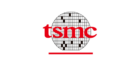 Taiwan Semiconductor. Company Logo as Item And Thumbs