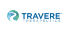 Travere Therapeutics. Company Logo as Item And Thumbs